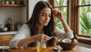 huile de coco cheveux